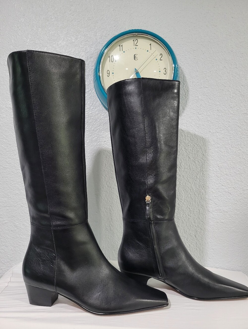 Madewell The Lexie Tall Boot Size 9 NX079 Black New - Picture 3 of 10
